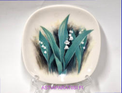 ARABIA, WWF, World Wildlife Foundation Kielo, Mitat Korkeus n. 12 cm, leveys n. 12 cm,1kpl.45�/kpl,( Tuote nro 264AM )
