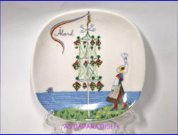 ARABIA,  �land  Sein�lautanen,Mitat Korkeus n. 12 cm, leveys n. 12 cm,1kpl.20�/kpl,( Tuote nro 290AM )