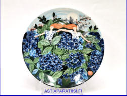 ARABIA, sein�lautanen, horoskooppi aihe Kaksoset,Design:Dorrit von Fieandt,1990-luku,Mitat n. 20 cm,1kpl.110�/kpl,( Tuote nro 310AM )