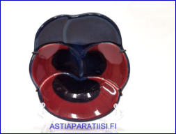 ARABIA, Viola sein�lautanen,Design:Birger Kaipiainen,1987-luku,Mitat n. 15 cm x 13,5 cm,1kpl.190�/kpl,( Tuote nro 302AM )