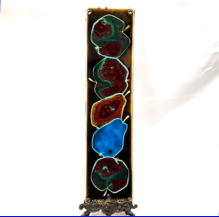 ARABIA, taidekeramiikka  hedelm�aihe Sein�taulu,Design:Annikki Hovisaari,signeerattu,mitat korkeus n.48,5cm Halkiasija n.12 cm, 289� ( Tuote nro / Item #104F )