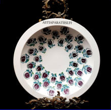 KUPITTAAN SAVI, taidekeramiikka vati ,Design:Eila Juhola ,signeerattu,mitat Halkaisija n.35,5 cm, 289� ( Tuote nro / Item #109F )