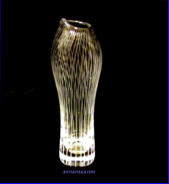 IITTALA, Varsanjalka, pieni taidemaljakko, Design:Tapio Wirkkala,korkeus n. 11 cm, leveys n. 3,5 cm,1kpl,250�