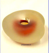 RIIHIM�EN lasi Lasikukka Design:Pertti Mets�lampi, kork. n. 5,5 cm X 9 cm, 1kpl,190�