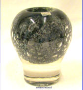 NUUTAJ�RVI,Vulcano sarjan taidelasi maljakko Design:Heikki Orvola,kork n. 12,5cm,1kpl,350�/kpl