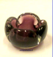 NUUTAJ�RVI, taidelasi Malja, pieni,Design:Jaakko Niemi,kork. n.4 cm, 1kpl,55�