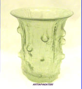 IITTALA,Finlandia Vase / maljakko Design:Timo Sarpaneva,Signeerattu 3356,k�yt�n j�lki�, Korkeus 19,5 cm, leveys 16,6 cm,1 kpl,300�/kpl