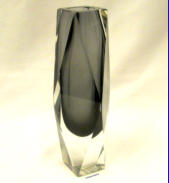 Italia Murano lasi  Maljakko 1970-luvulta, Design:Luigi Mandruzzato,korkeus n. 20,5 cm, 1KPL, 160�