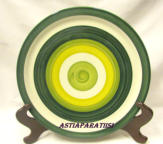 ARABIA, k�sinmaalattu kakkuvati,  Design: Gunnel Salm�n, pohjassa signeeraus GS/PR,Leveys 29cm,1kpl,85�/kpl