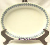 ARABIA ,  Linnea tarjoilulautanen,Design:  Raija Uosikkinen1954-1964-luku,Mitat: 30,5 cm x 23 cm,1 kpl,65�/kpl