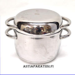 OPA tarjoilukattila, Design:Timo Sarpaneva,Suunniteltu 1970,Korkeus, n.14 cm, halkaisija, n.16 cm,1kpl,120�/kpl,(  Tuote nro 104TA )