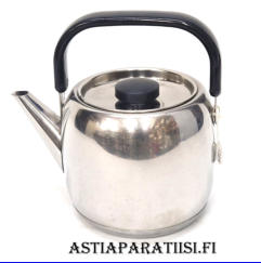 OPA, tee/vesipannu, Design:Timo Sarpaneva,Suunniteltu 1970,Korkeus, n.12,5 cm, halkaisija, n.15 cm,1kpl,140�/kpl,( Tuote nro 112TA )