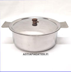 OPA, terasKattila, halkaisija,n. 21 cm, kork. n. 8,5 cm , 1kpl, 48�/kpl,( Tuote nro 127TA)