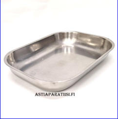 Ruostumattomasta ter�ksest� Painometalli,Vati, halkaisija,n. 35 cm, X. n.25 cm , 1kpl, 20�/kpl,( Tuote nro 142TA)