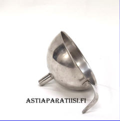 Ruostumatonta Ter�st� Korkealaatuinen Suppilo  EL-ROD Ilman Siivil�, Halkaisija 10 Cm,1 kpl, 8�/kpl,( Tuote nro 177TA)