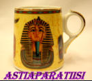 Egyptian Ceramics Decorative, Gold painted :- Designer- Fathi Mahmoud,1KPL,30�