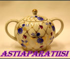 Lomonosov Porcelain Sugar Bowl,0KPL