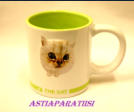 Persialainen kissa muki ,1kpl,20�