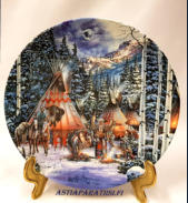 IN THE LIMITED EDITION OF Before The Hunt BY KIRK RANDLE FIRST ISSUE IN THE SACRED CIRCLE,halkaisija n.21 cm,1kpl, 45�/kpl