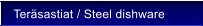 Ter�sastiat / Steel dishware