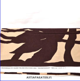 MARIMEKKO, Vintage  �P�iv�ntasaaja� kangas,Design:Erja Hirvi 2003-luku,mitat ,n.265 X 144cm, 1 kpl,75� (Tuote nro / Item 119VE)