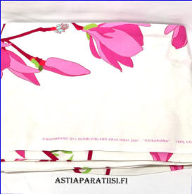 MARIMEKKO, kangas �Keisarinna� Design: Erja Hirven 2007-luku,mitat ,n.700 X 144 cm, 1 kpl,250� (Tuote nro / Item 124VE)